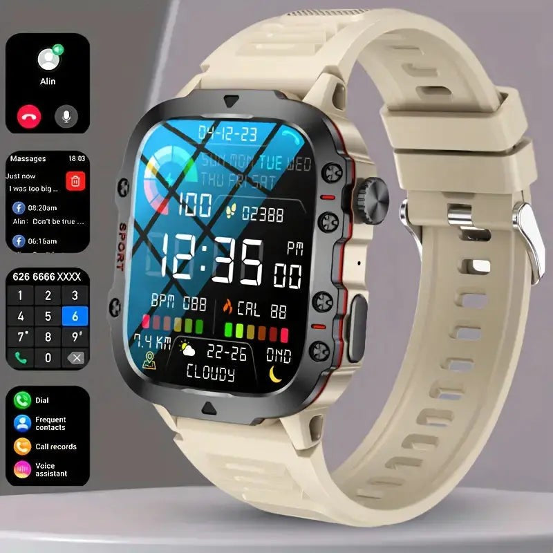 Sport Smartwatch – IP68 Waterproof Fitness Watch