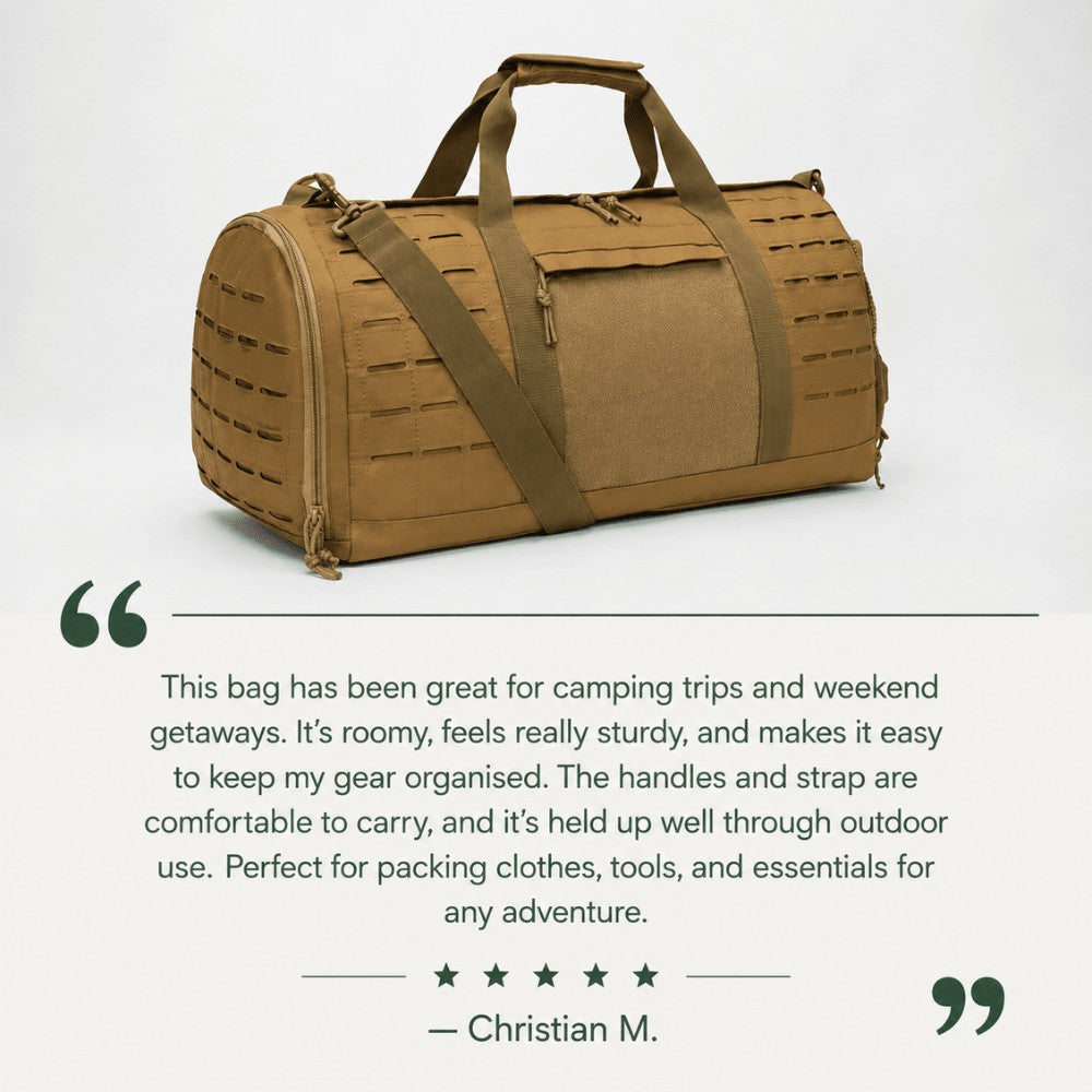 Sports Duffel Bag – Durable Compact 40L Travel Bag