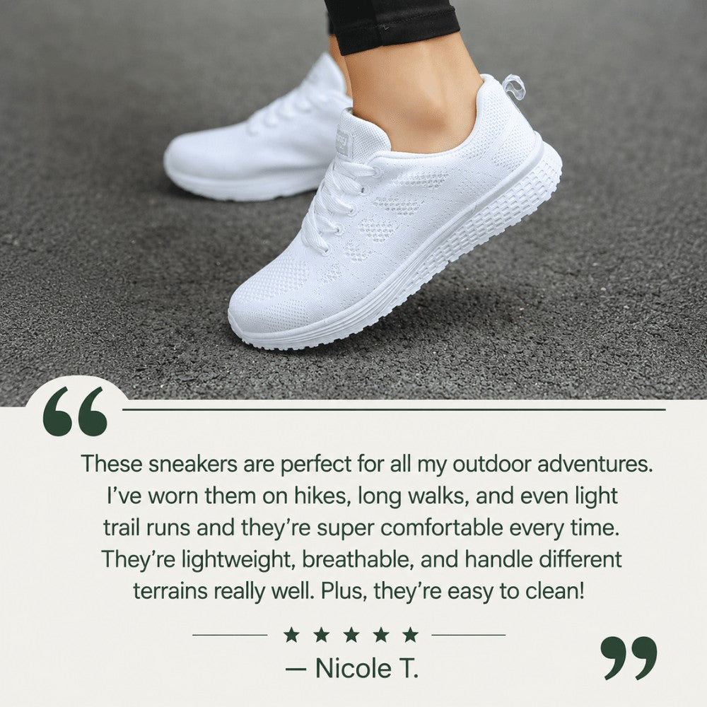 Sports Shoes – Lightweight Breathable Outdoor Trainers
