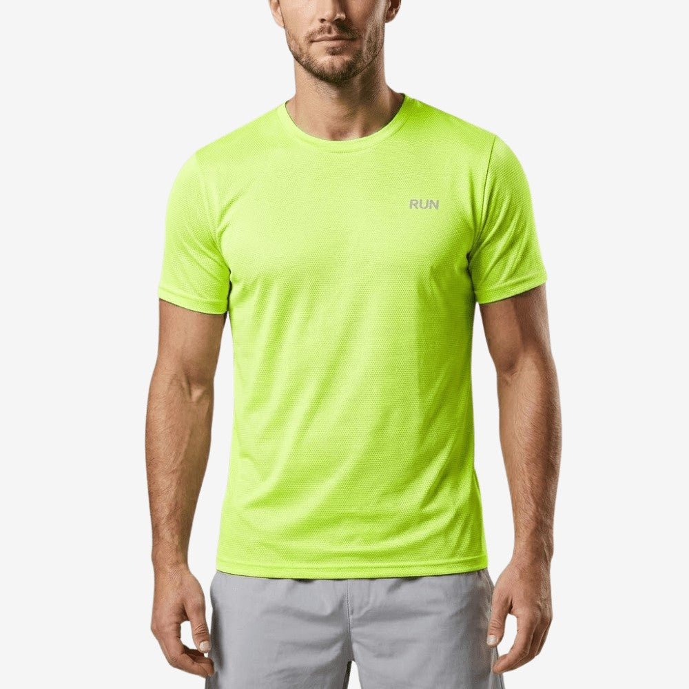 Sports T-Shirt – Lightweight Quick-Dry Breathable Top – Green