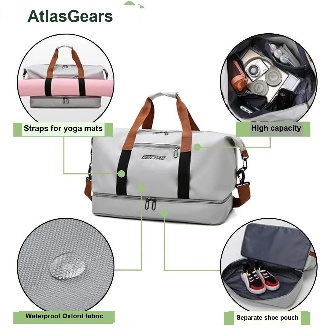 Sports & Travel Bag – Water-Repellent Weekend Holdall