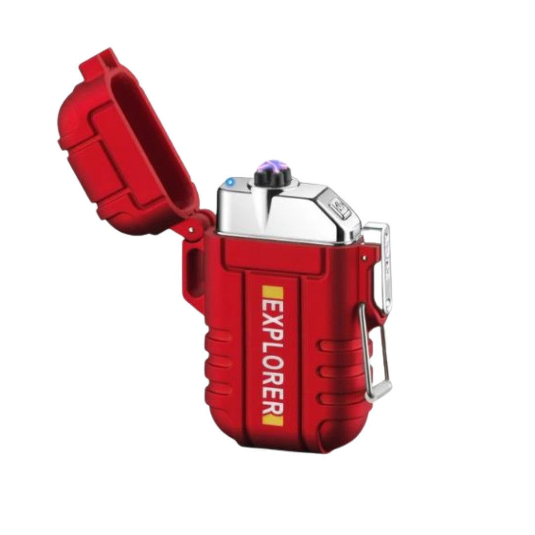 Storm Lighter – Waterproof Windproof Outdoor Lighter – Red 1