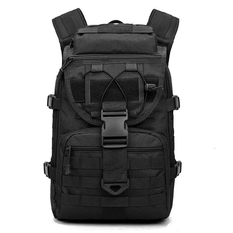 Tactical Backpack 40L – Rugged 1000D Nylon Rucksack – Black