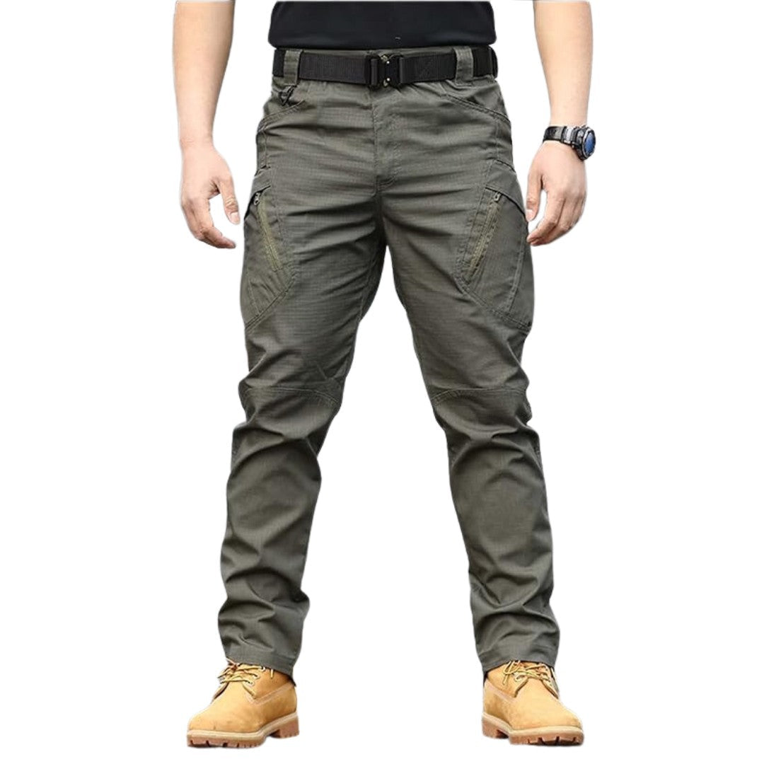 Tactical Cargo Trousers – Men's Durable Outdoor Trousers – Green