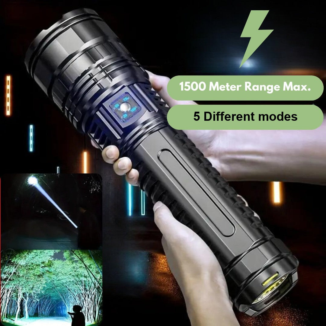 Tactical Torch – Ultra-Powerful Rechargeable LED Flashlight