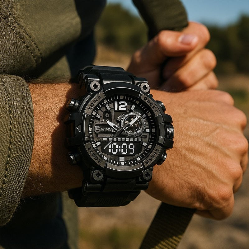 Tactical Watch – Men's Waterproof Sports Digital Watch
