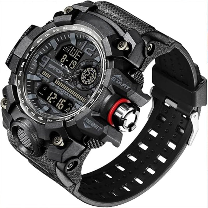 Tactical Watch – Men's Waterproof Sports Digital Watch