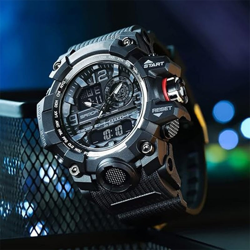 Tactical Watch – Men's Waterproof Sports Digital Watch