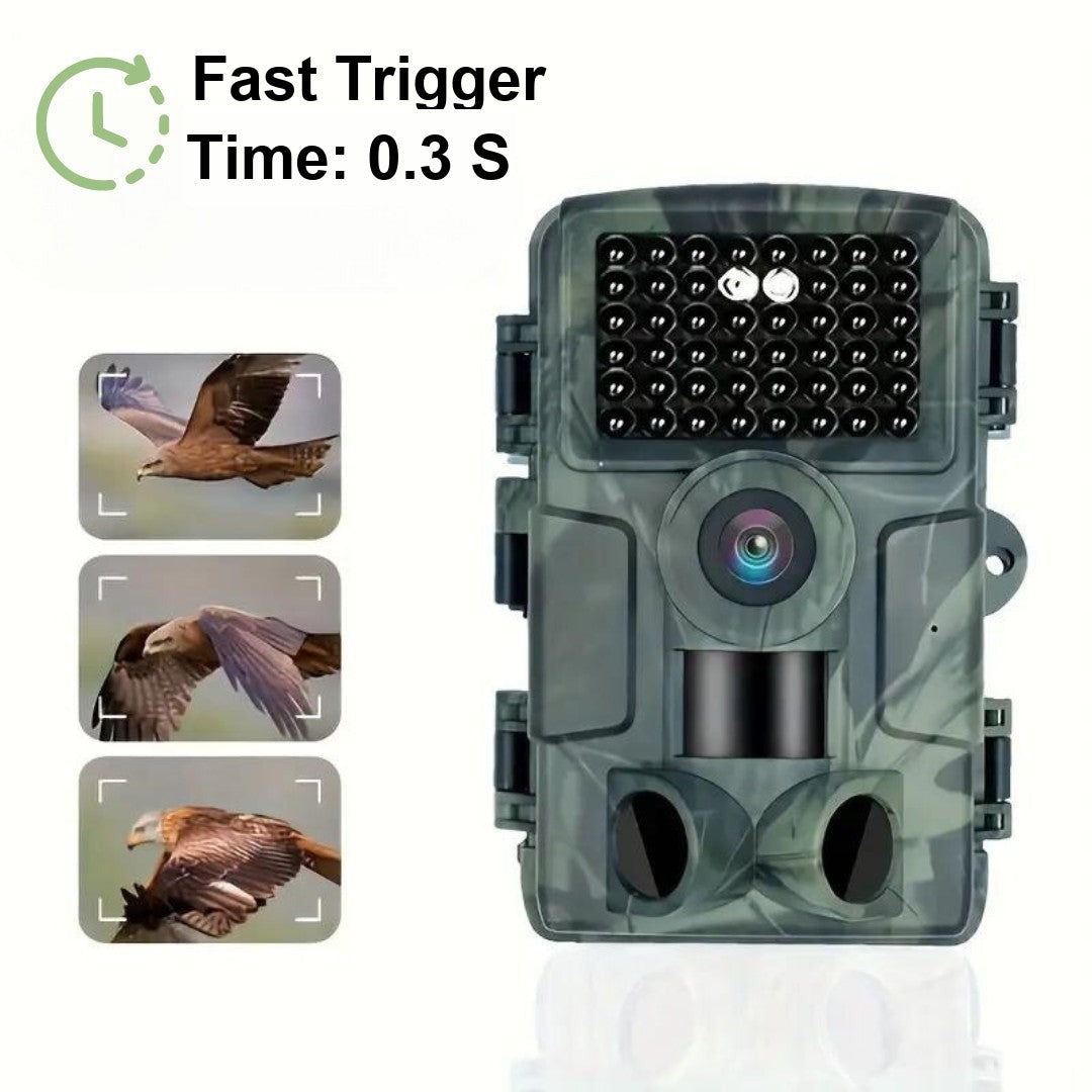 Trail Camera – 4K 60MP Wildlife Camera with Night Vision