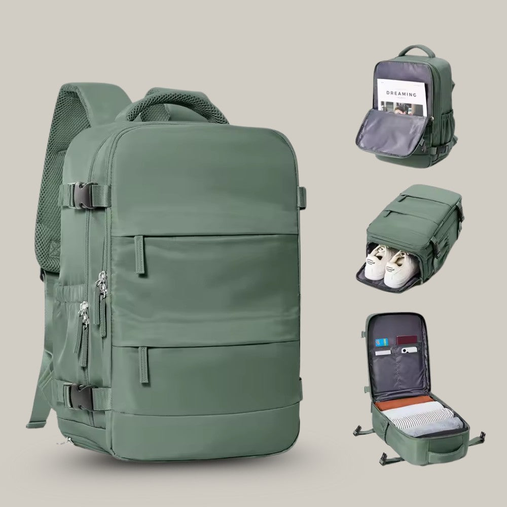 Travel Backpack – Suitcase-Opening Carry-On Rucksack