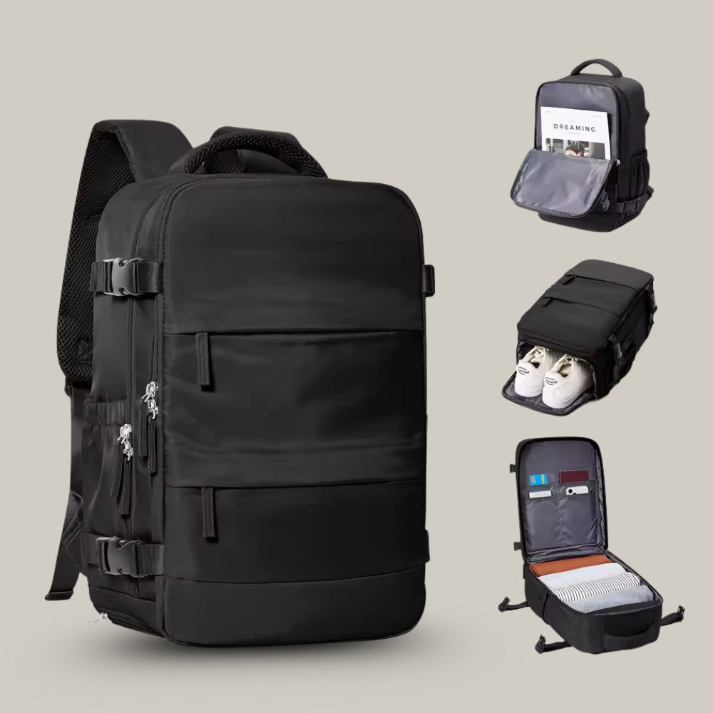Travel Backpack – Suitcase-Opening Carry-On Rucksack