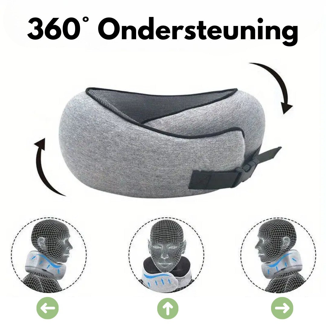 Travel Neck Pillow – 360° Support Flight Cushion