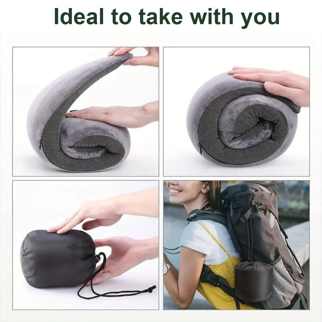 Travel Neck Pillow – 360° Support Flight Cushion