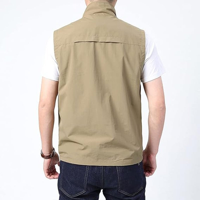 Travel Vest – Lightweight Quick-Dry Multi-Pocket Utility Vest