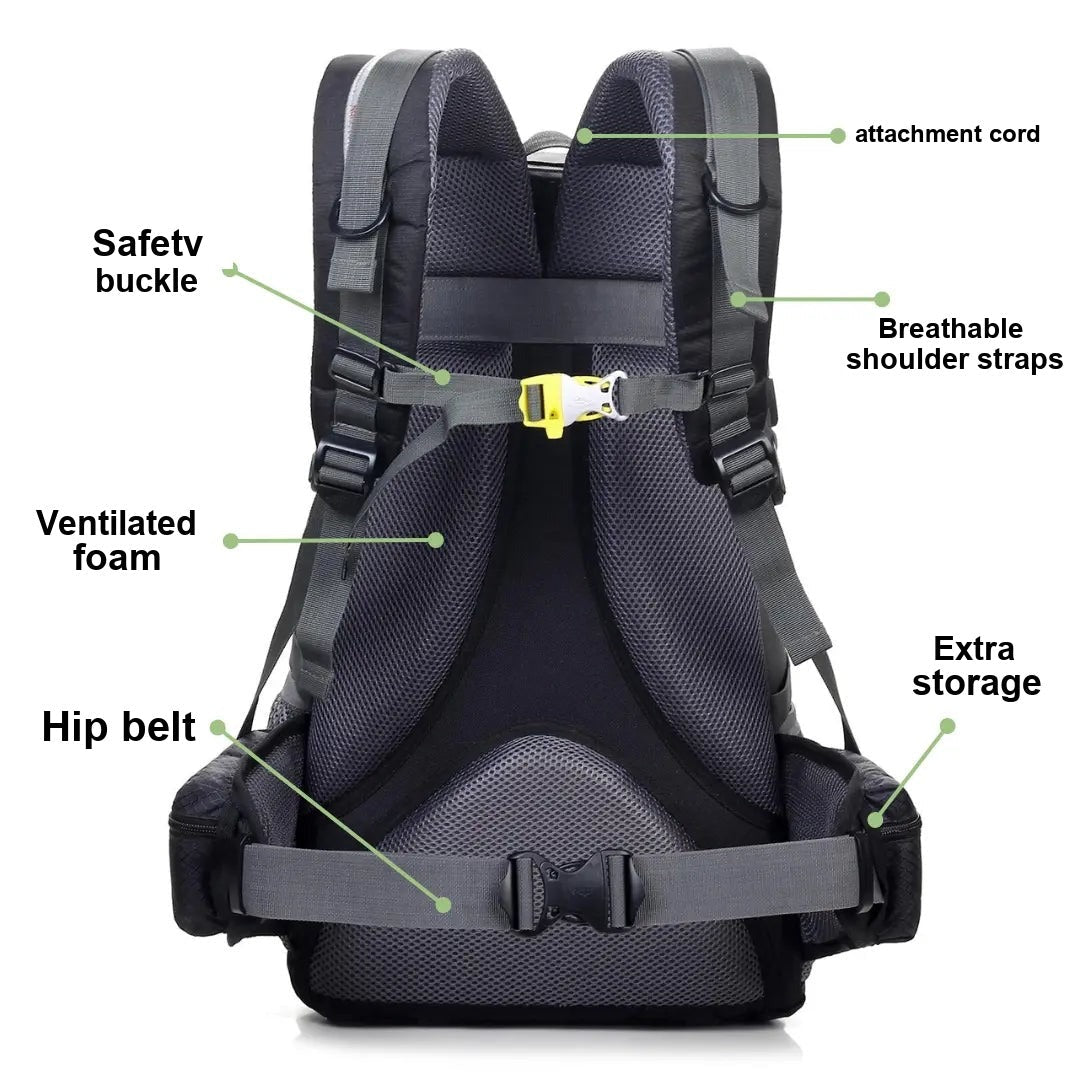 Trekking Backpack 40L – Waterproof Outdoor Rucksack