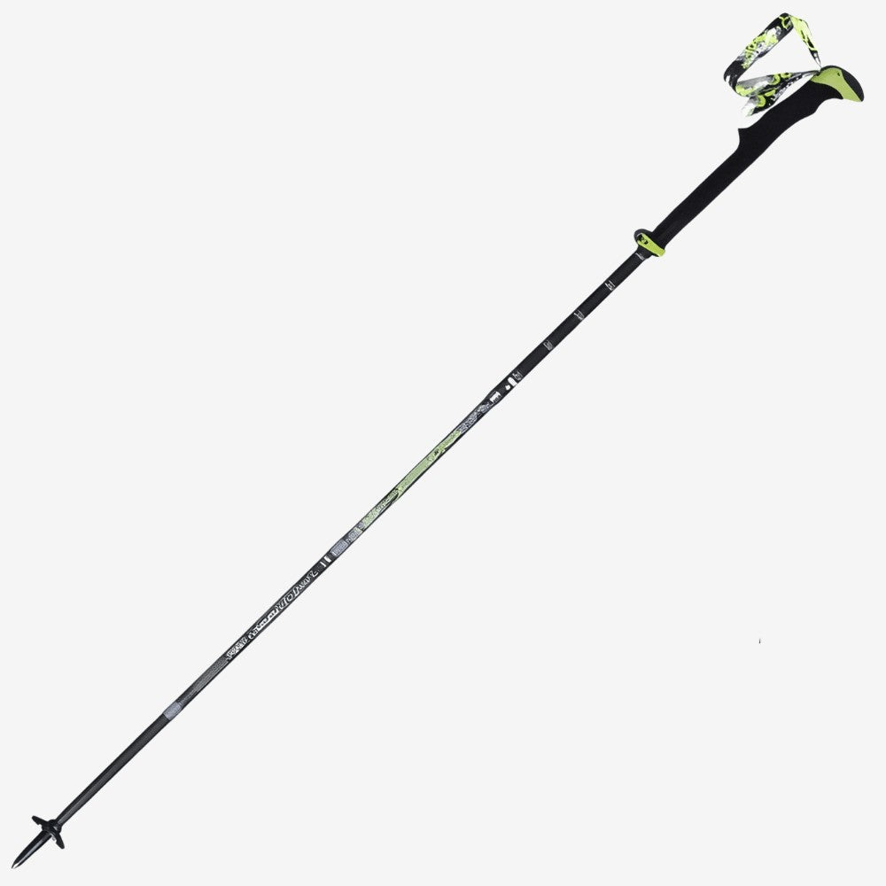 Trekking Pole – Lightweight Folding Carbon Hiking Pole – Black