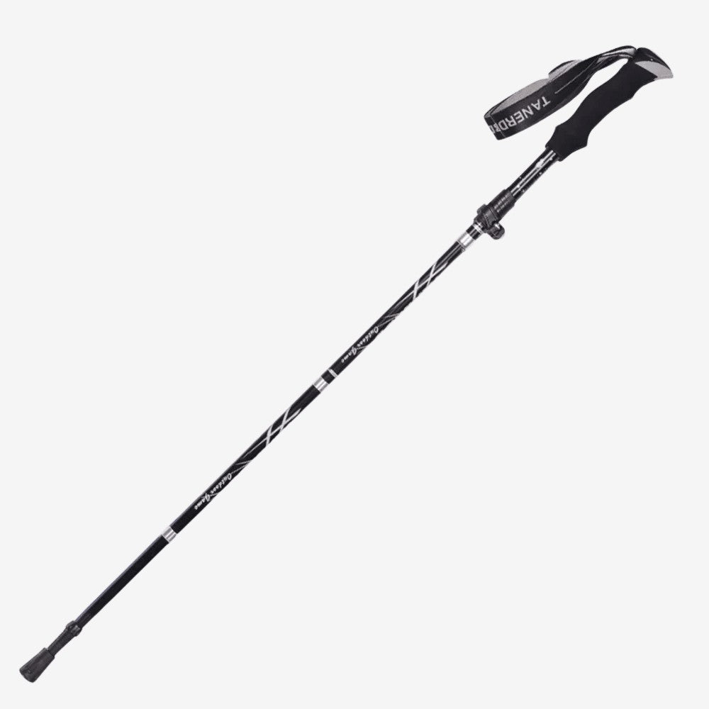 Trekking Pole – Lightweight Folding Hiking Pole – Black