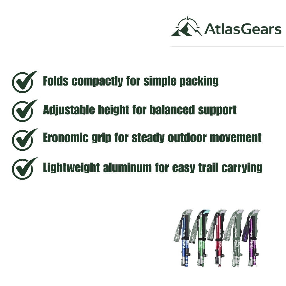 Trekking Pole – Lightweight Folding Hiking Pole