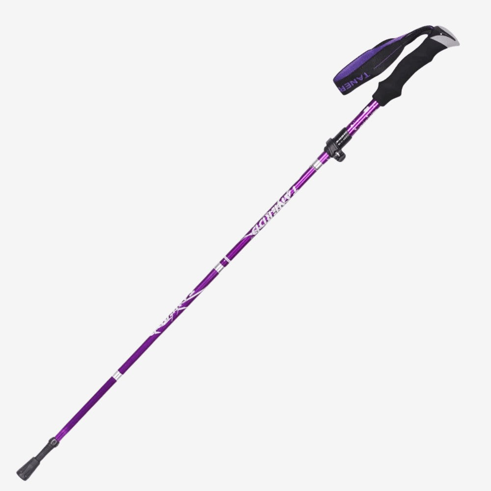 Trekking Pole – Lightweight Folding Hiking Pole – Purple