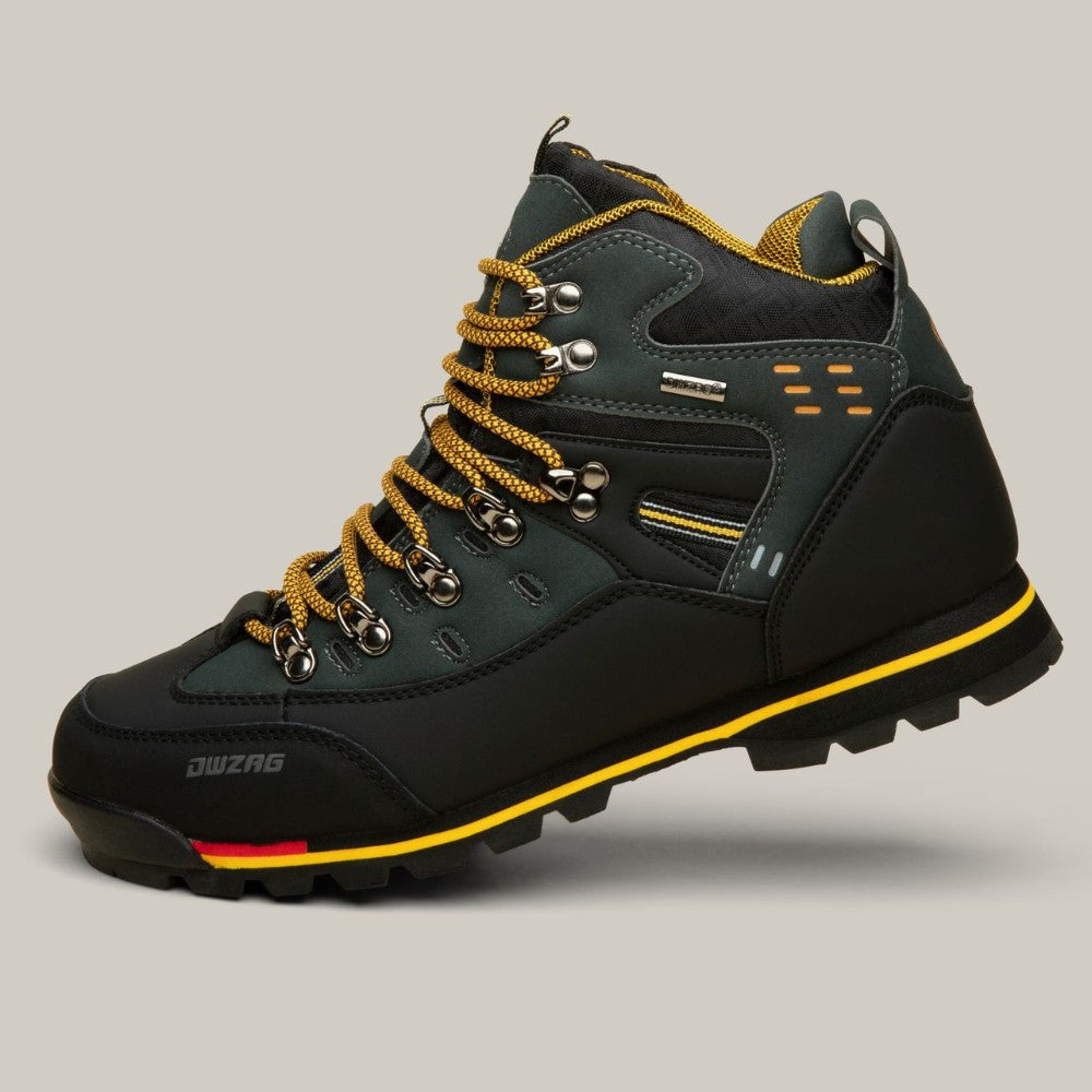 Trekking Shoes – Men's Waterproof Lightweight Hiking Boots – Orange