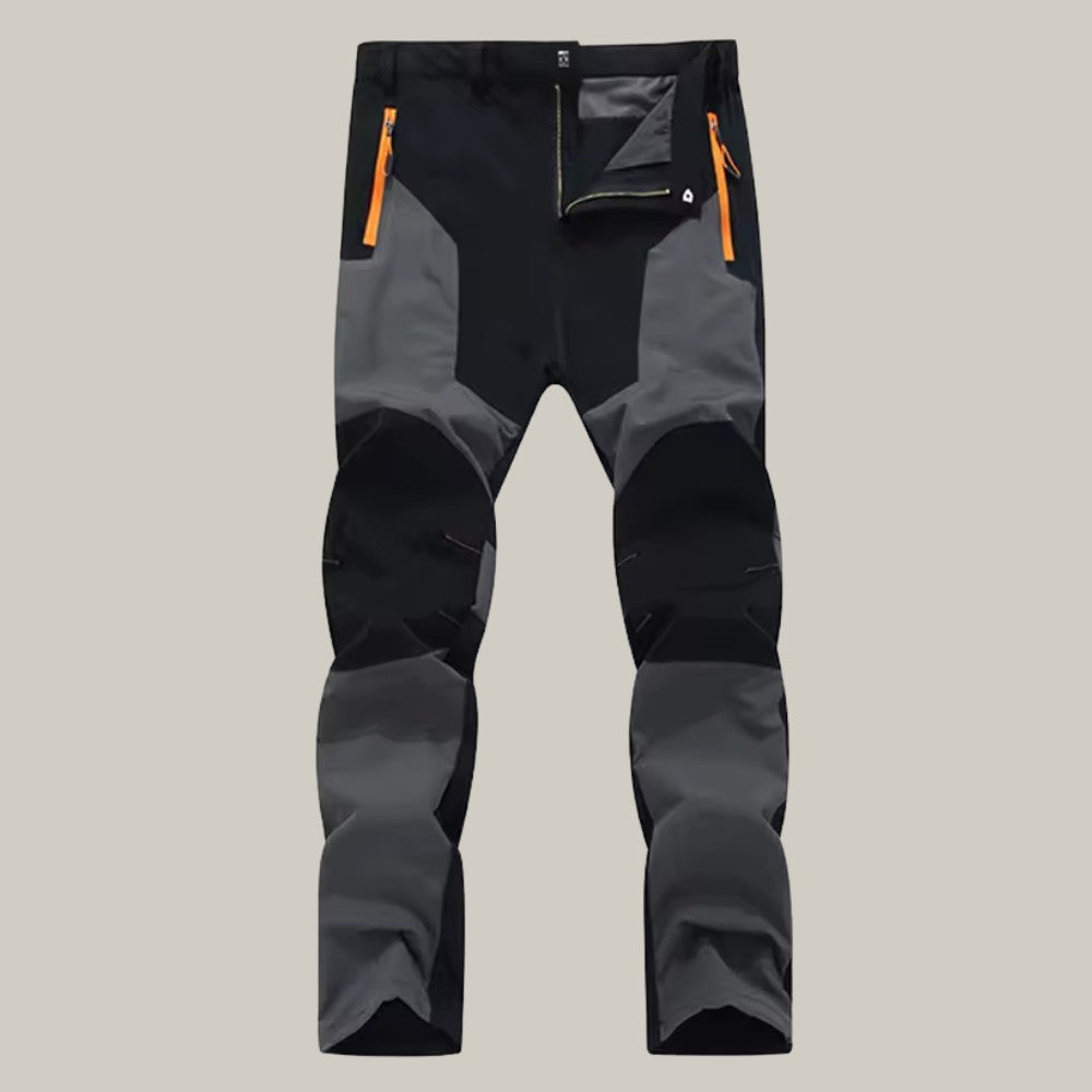 Trekking Trousers – Men's Lightweight Durable Hiking Trousers – Grey