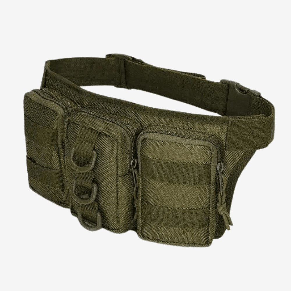 Waist Pack – Durable Adjustable 5L Bum Bag – Green