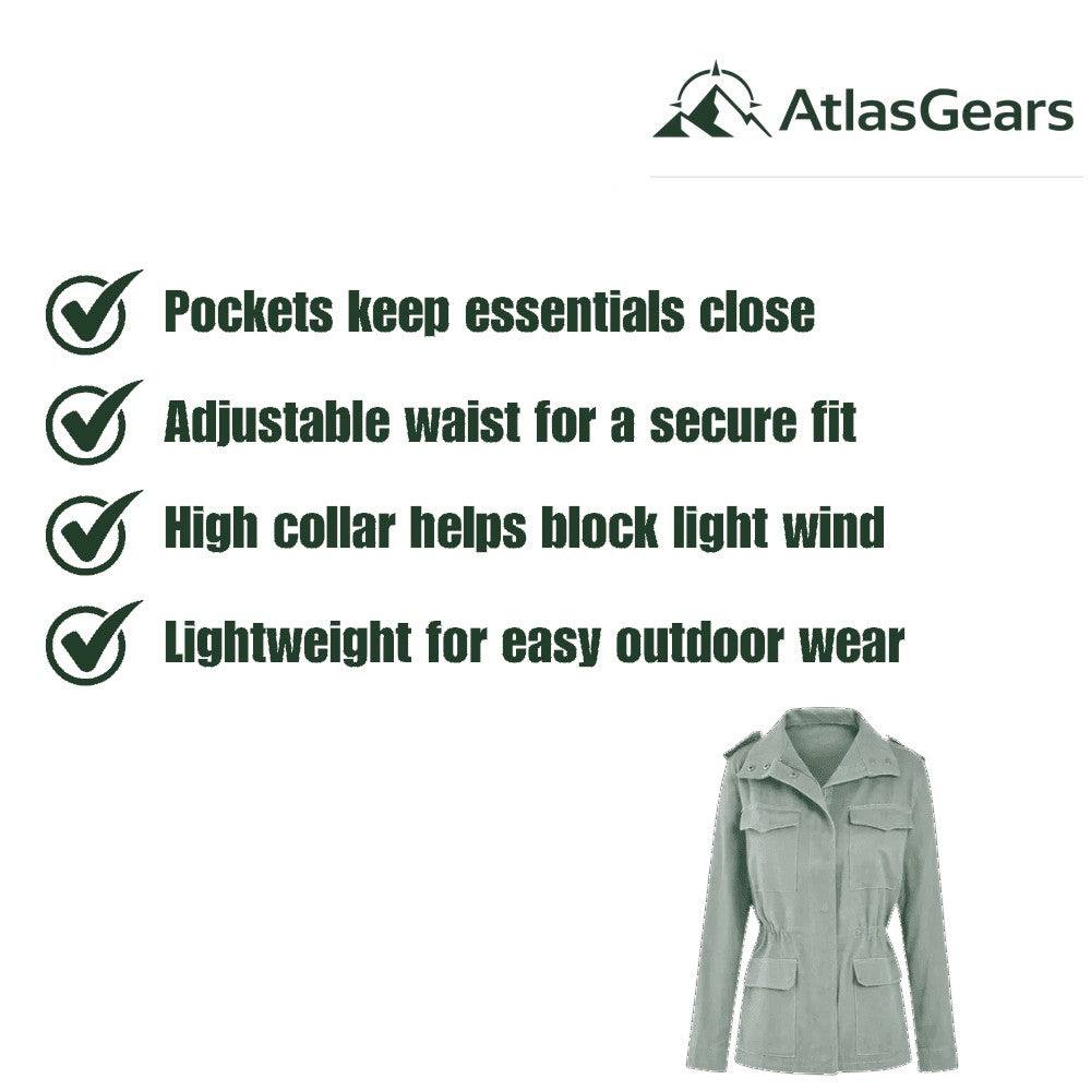 Walking Jacket – Women's Lightweight Wind-Resistant Layer