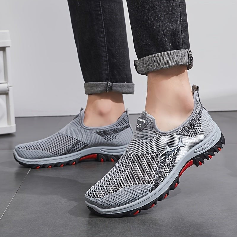 Walking Shoes – Lightweight Breathable Mesh Slip-On Shoes
