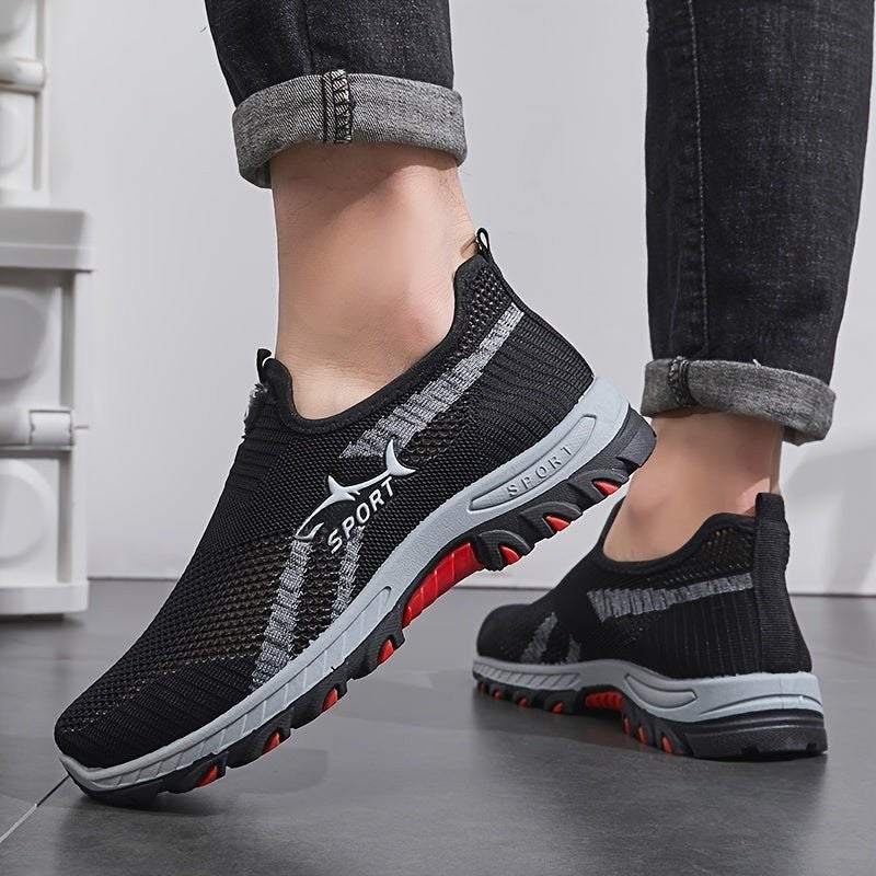 Walking Shoes – Lightweight Breathable Mesh Slip-On Shoes