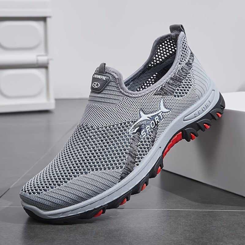 Walking Shoes – Lightweight Breathable Mesh Slip-On Shoes