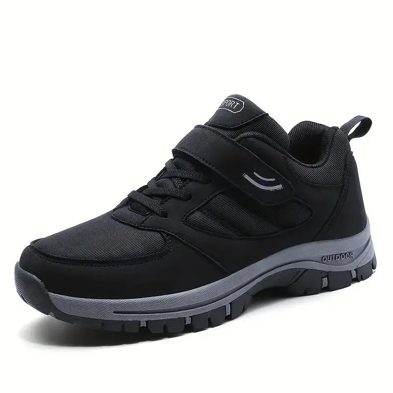 Walking Shoes – Unisex Cushioned Comfortable Trail Shoes – Black