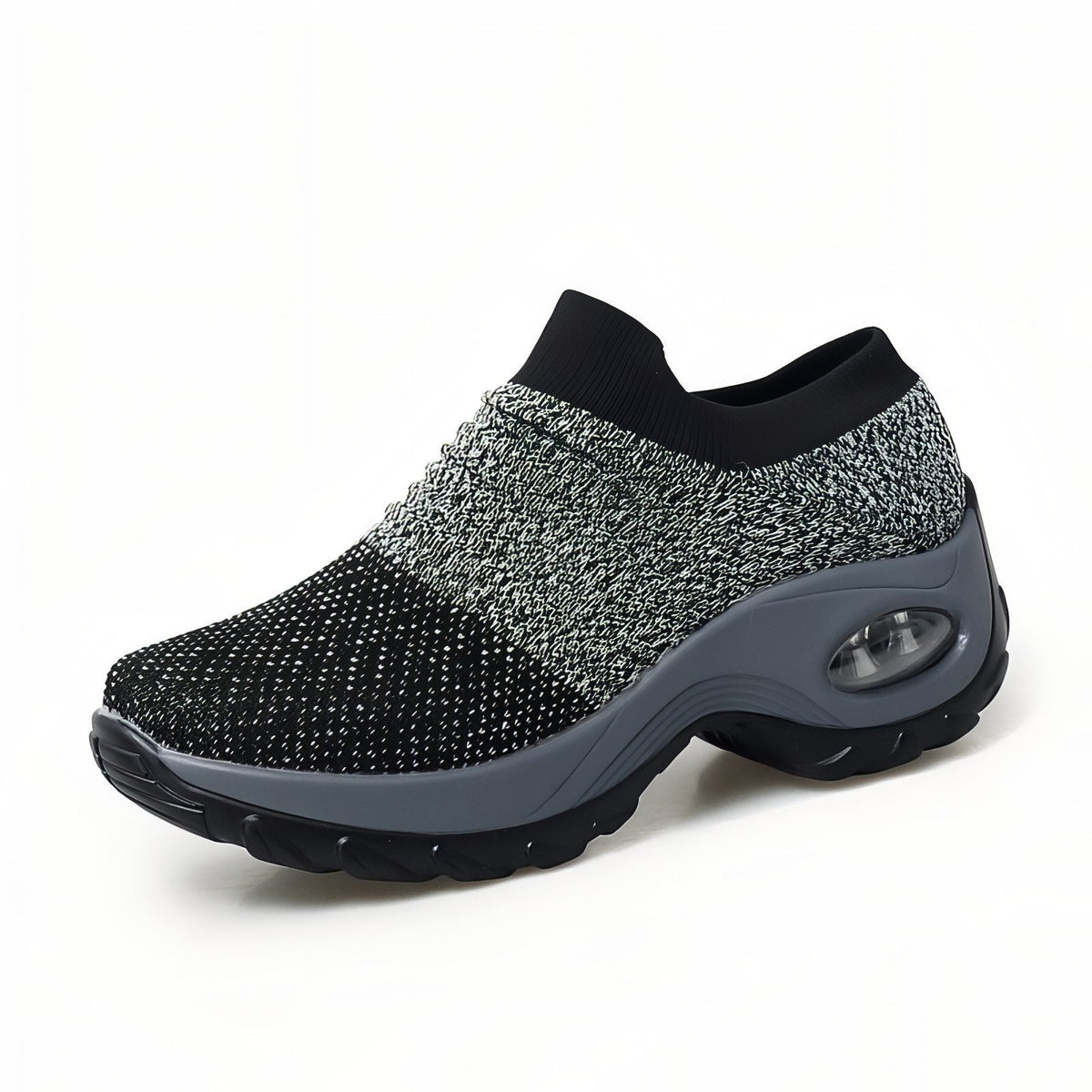 Walking Shoes – Women's Slip-On Cushioned Trainers