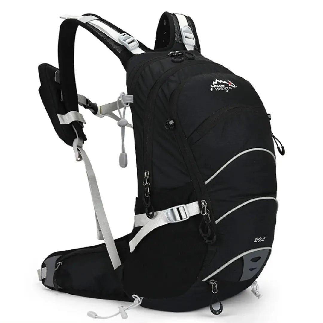 Waterproof Backpack 20L – Compact Outdoor Rucksack – Black