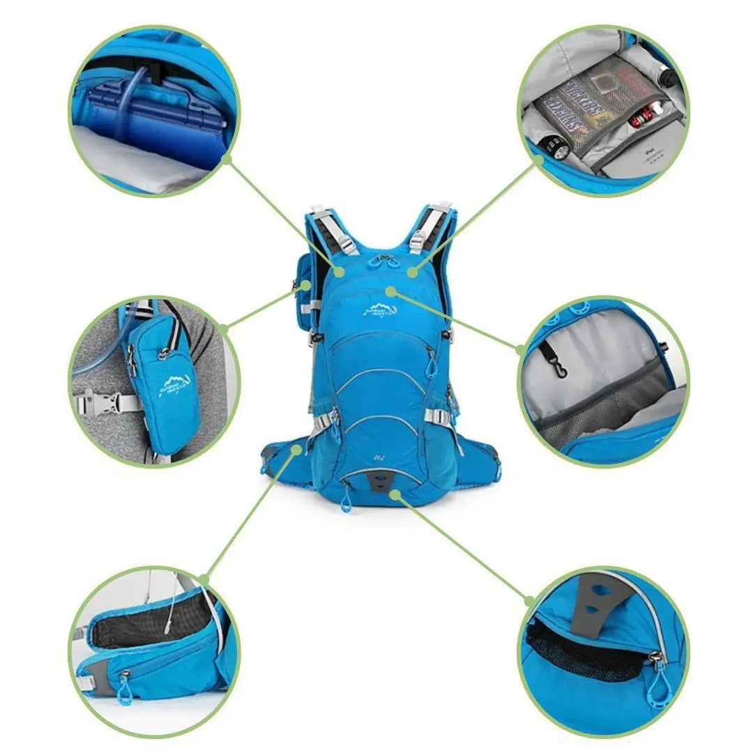 Waterproof Backpack 20L – Compact Outdoor Rucksack
