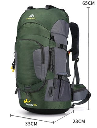 Waterproof Backpack 60L – Large Outdoor Trekking Rucksack