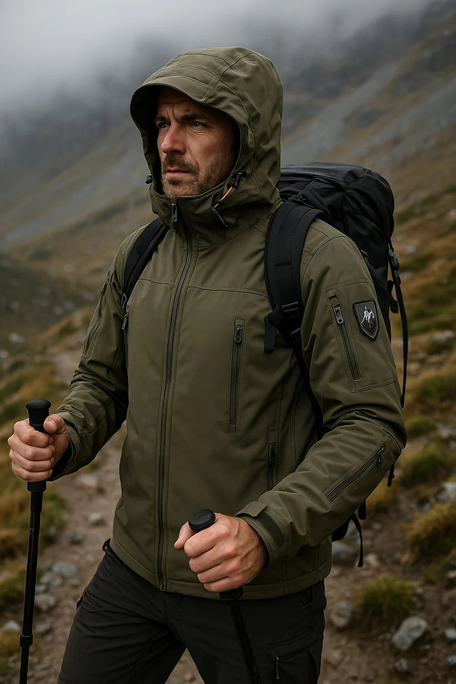 Waterproof Hiking Jacket – Ultra-Durable Mountain Shell