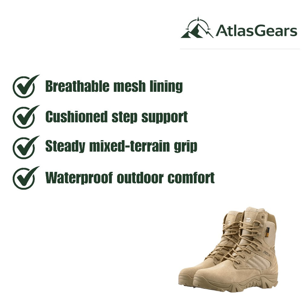 Waterproof Hiking Shoes – Durable Grip Trail Shoes
