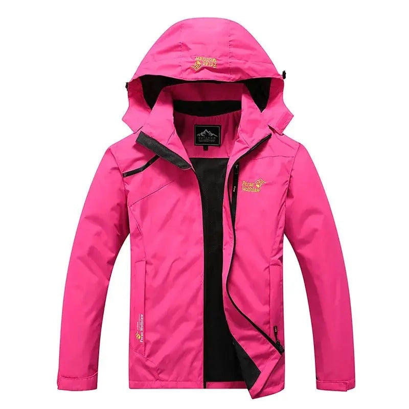 Waterproof Jacket – Unisex Wind & Rainproof Outdoor Shell