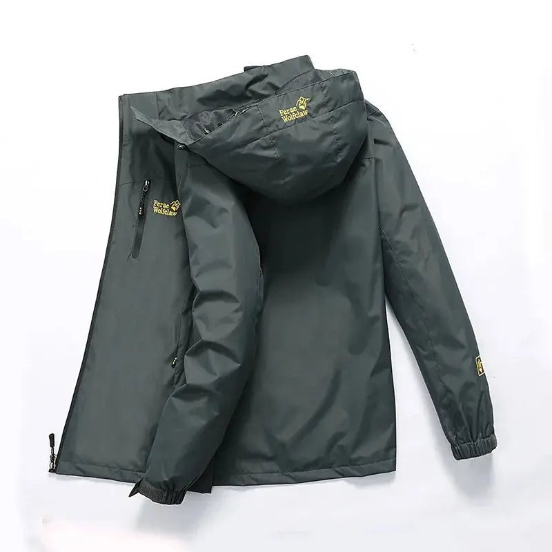 Waterproof Jacket – Unisex Wind & Rainproof Outdoor Shell
