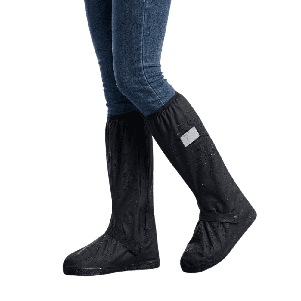 Waterproof Shoe Covers – Reflective High-Top Overshoes