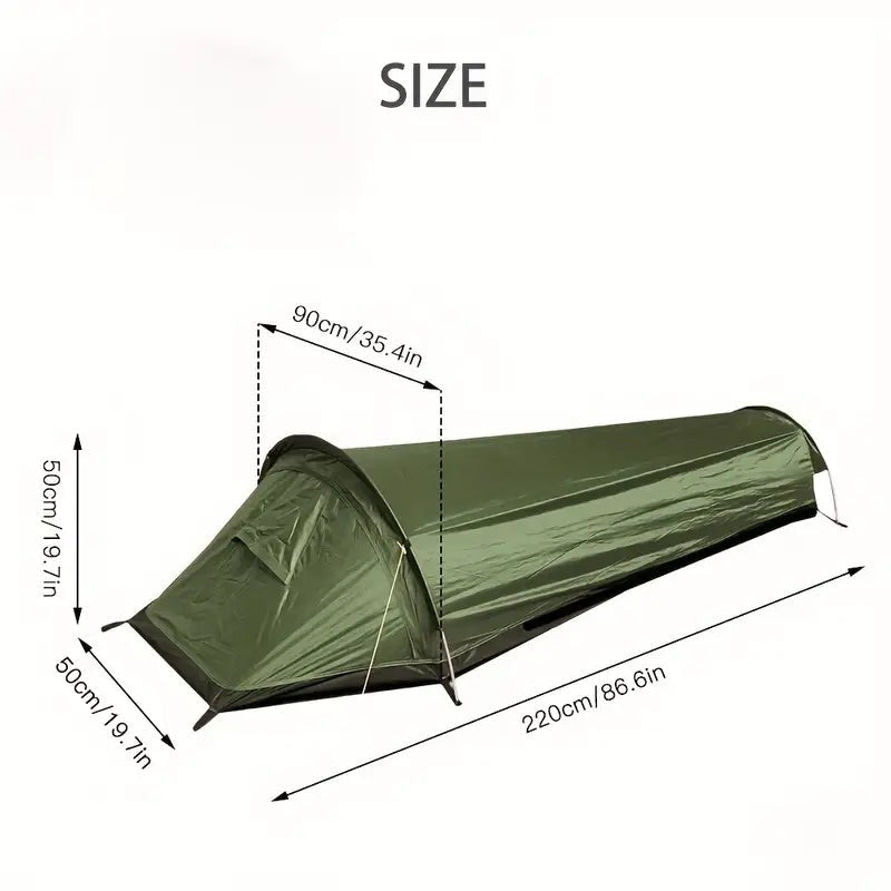 Waterproof Tent – Compact 1-Person Backpacking Tent