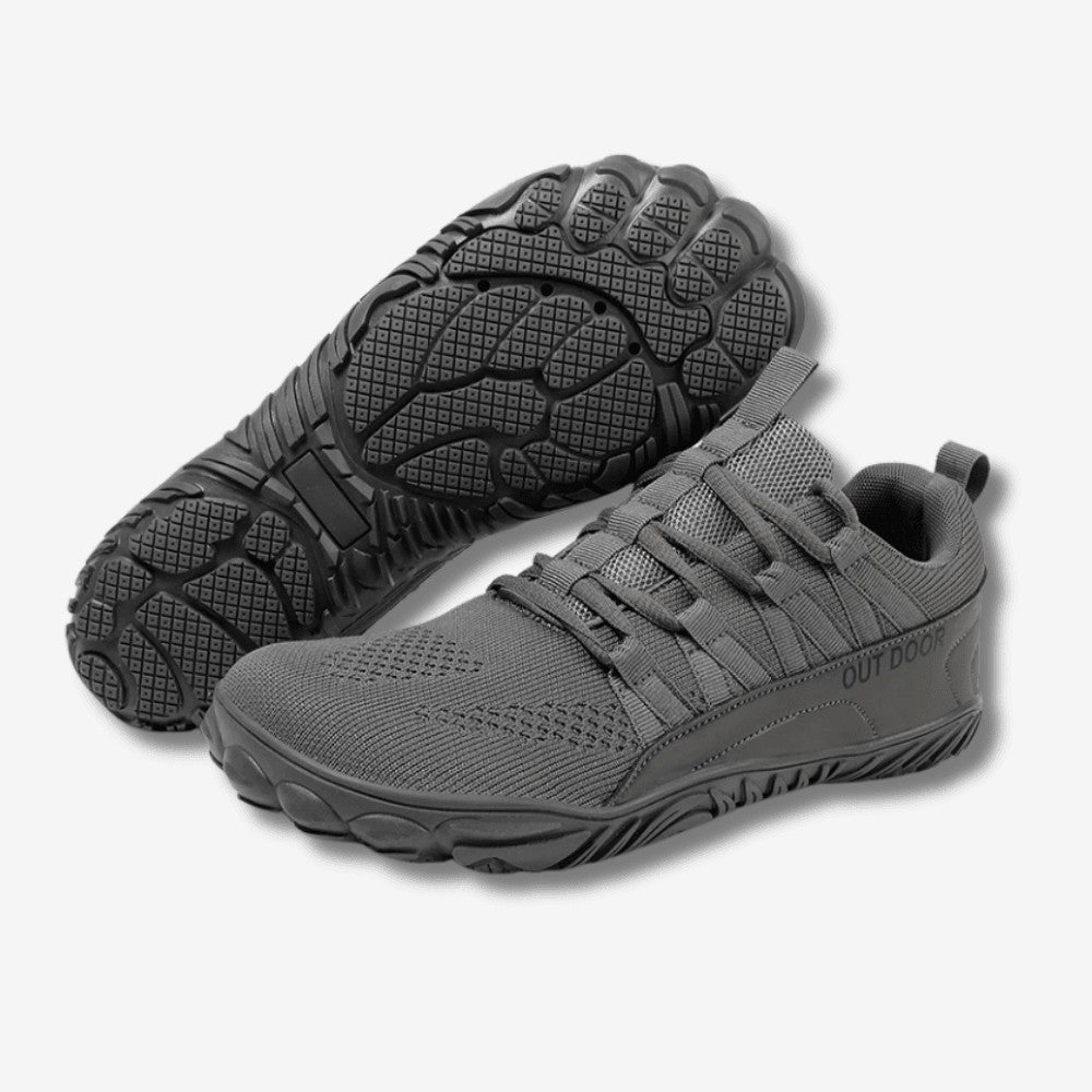 Wide-Fit Walking Shoes – Breathable Lightweight Grip Shoes