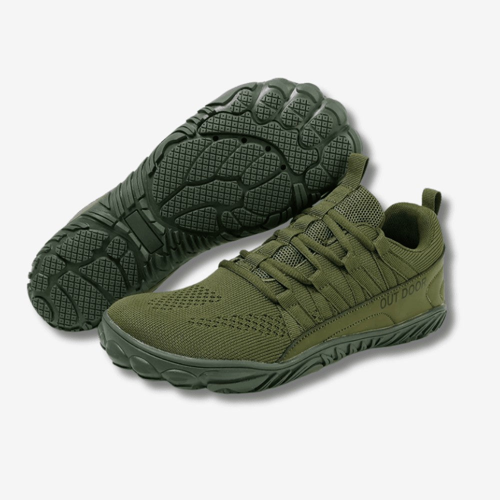 Wide-Fit Walking Shoes – Breathable Lightweight Grip Shoes