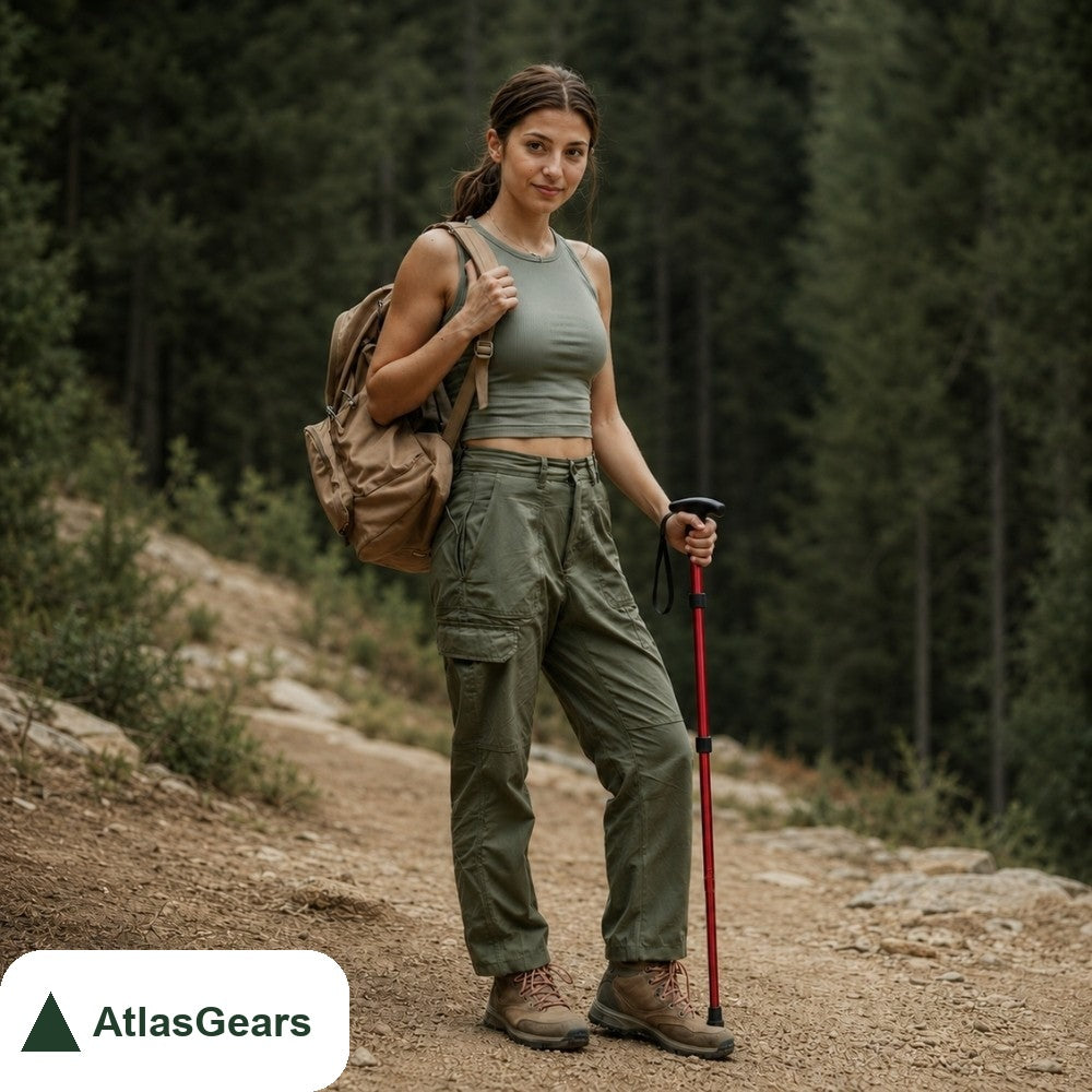 Walking Pole – Lightweight Adjustable Folding Trekking Stick