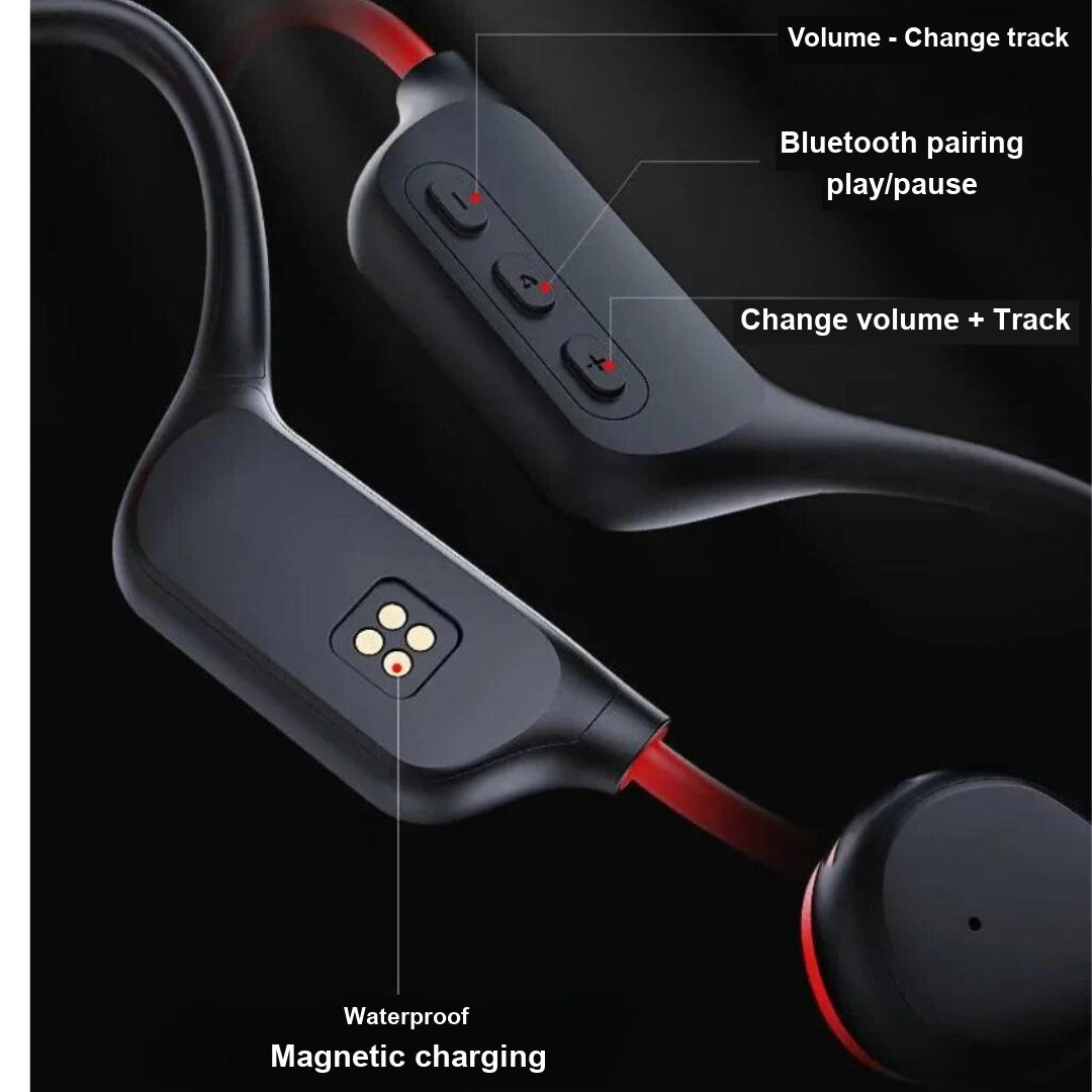 Bone-Conduction Headphones – Open-Ear Cycling & Running