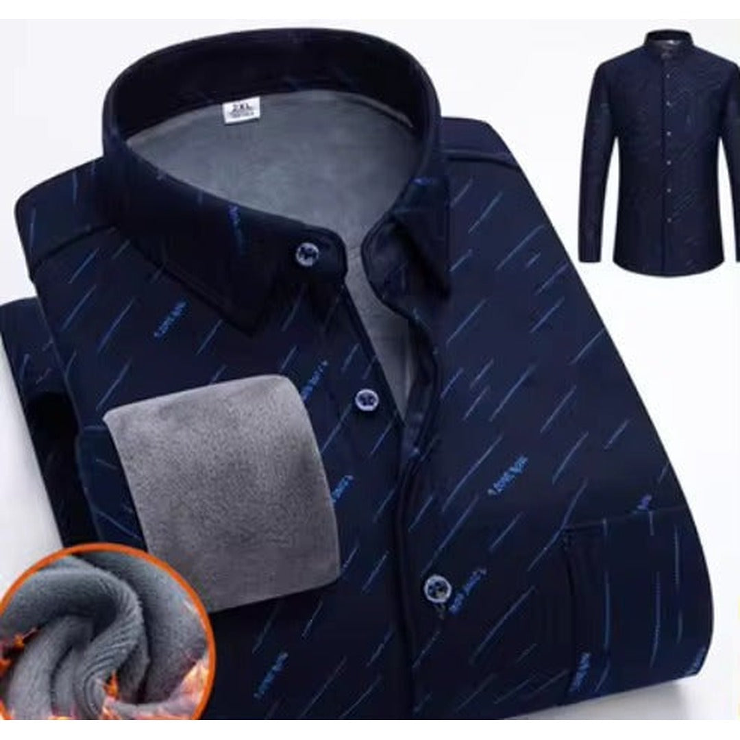 Men's Flannel Shirt – Warm Lined Checked Autumn Shirt