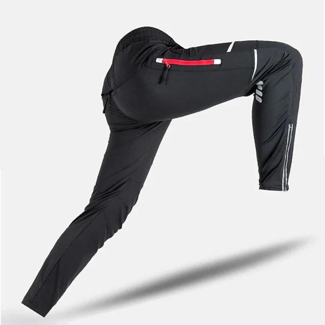 Men's Cycling Trousers – Windproof Stretch Padded Bike Tights