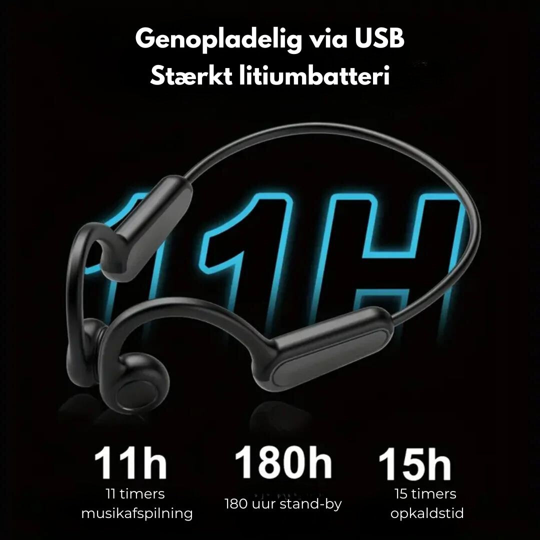 Bone-Conduction Headphones – Open-Ear Cycling & Running