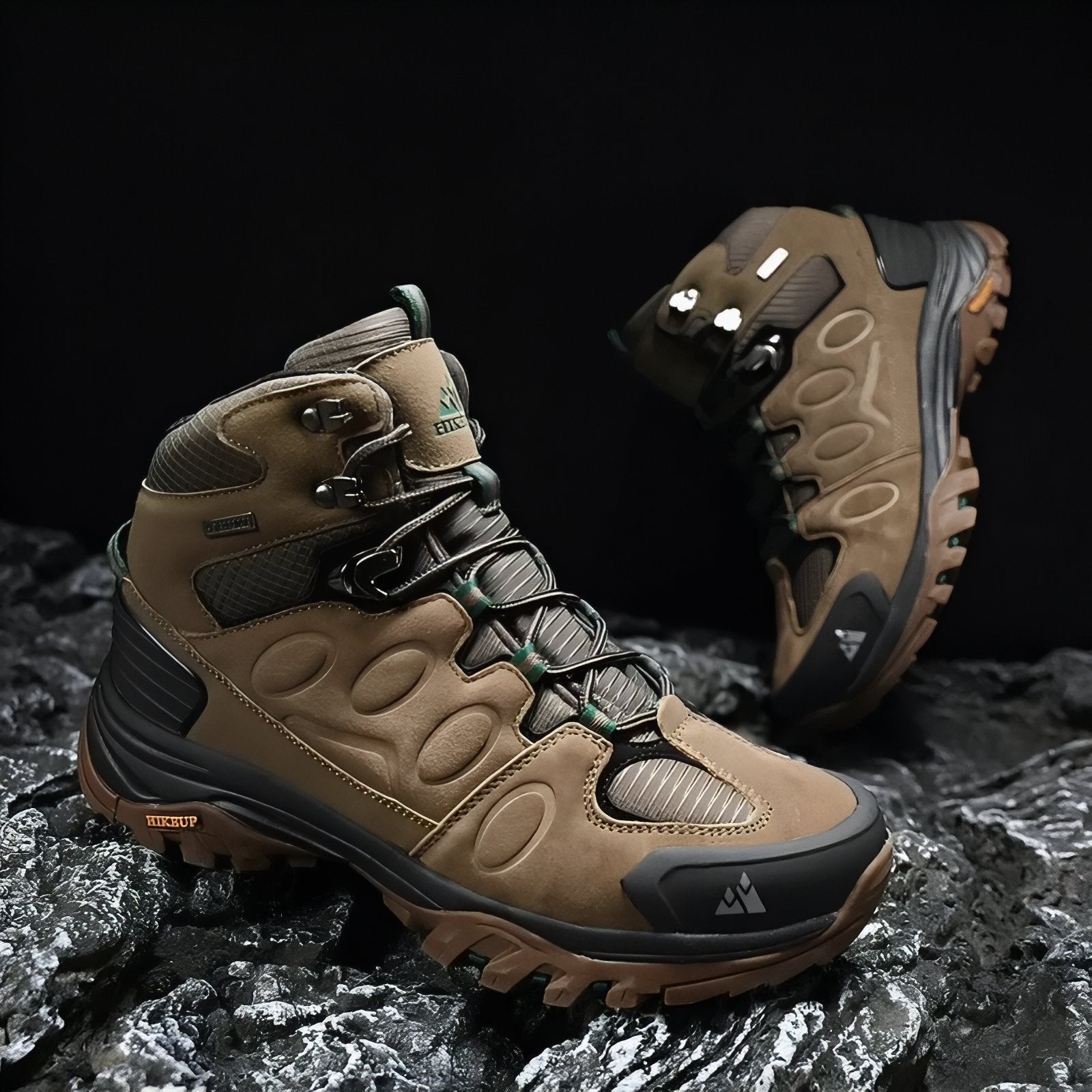Mountain Hiking Boots – Men's Grippy Rugged Trail Boots