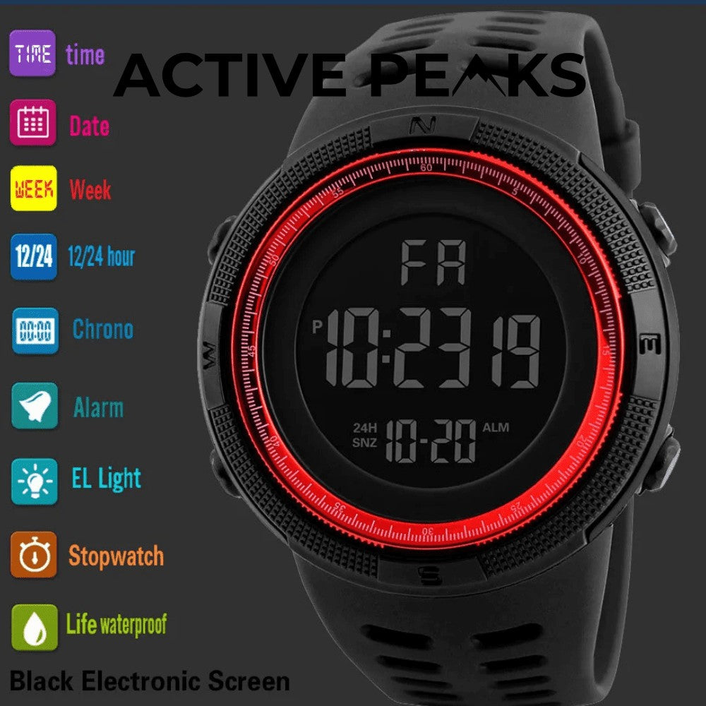 Digital Watch – Luminous Multifunction Outdoor Watch